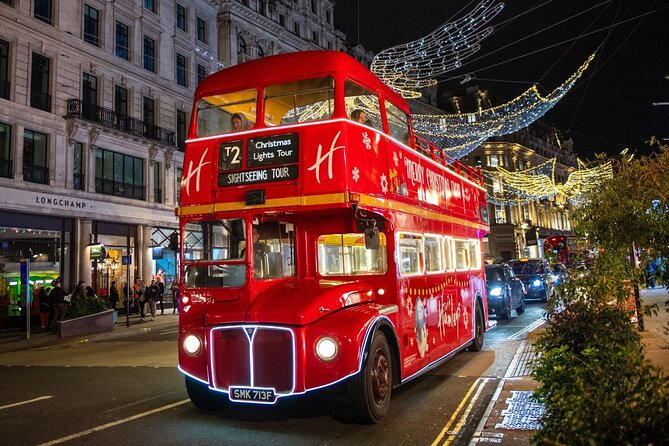Christmas Lights Tour by Vintage Bus in London - Key points to know before booking