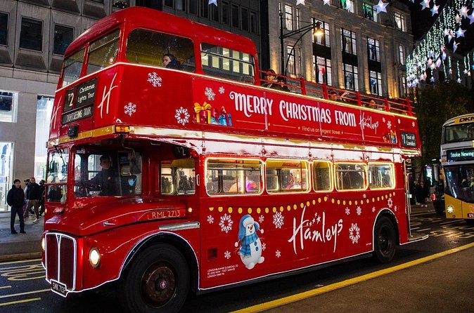 Christmas Lights Tour by Vintage Bus in London - What the $38.83 price represents