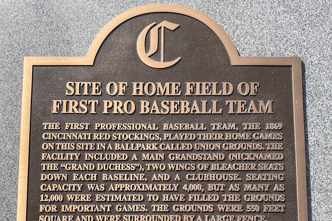 Cincinnati Ballparks & Breweries Bus Tour - Great American Ball Park begins the story