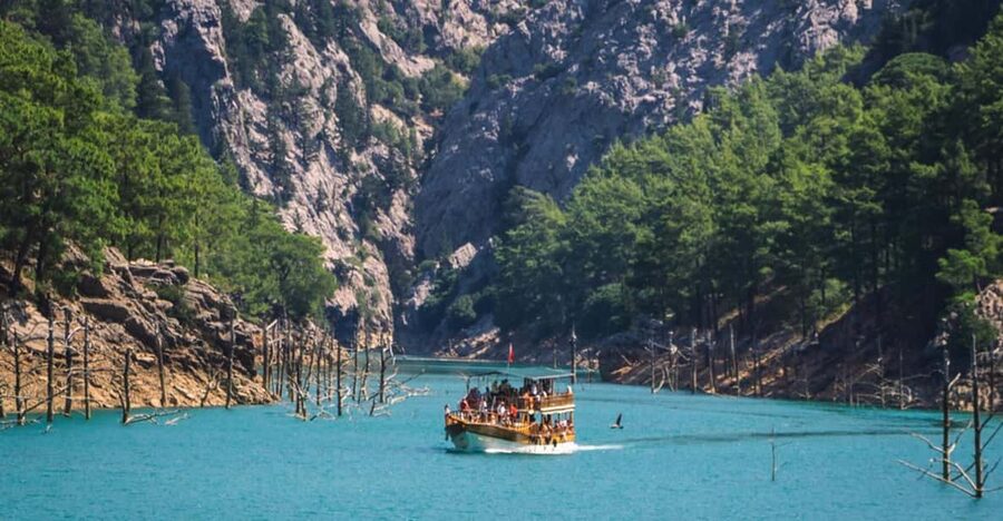 City of Side: Cabrio Bus & Green Lake Boat Tour with Lunch - What this Side day trip is really like