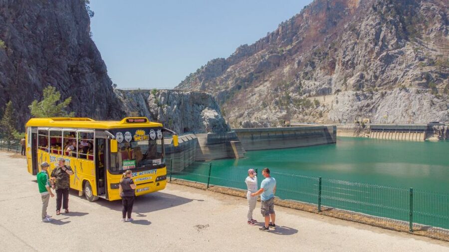 City of Side: Green Lake Boat and Cabrio Bus Tour - Oymapınar Dam and the Green Canyon viewpoint