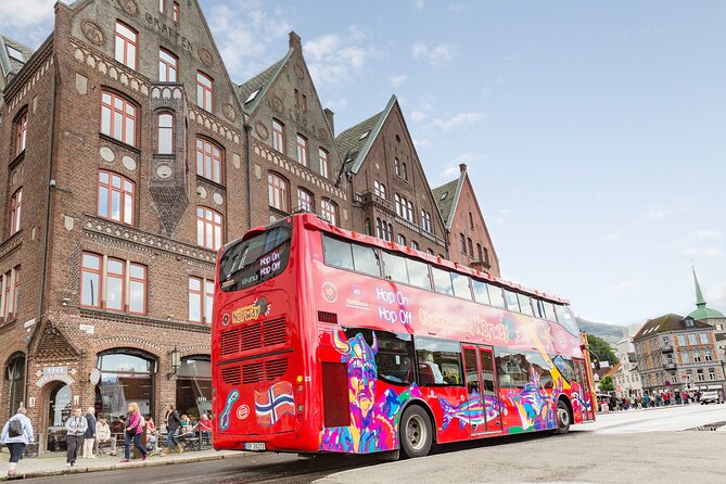 City Sightseeing Bergen Hop-On Hop-Off Bus Tour - Stops 4 through 6: harbor edges, the aquarium, and Fredriksberg