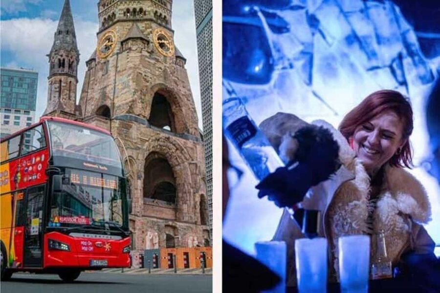 City Sightseeing Berlin: HOHO Bus - All Lines & Icebar - Alexanderplatz, Museum Island, and Unter den Linden
