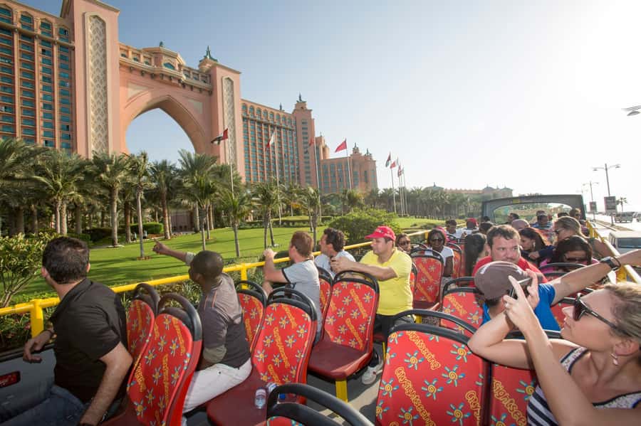 City Sightseeing Dubai Hop-On Hop-Off Bus Tour & Dhow Cruise - Red Route: Dubai’s creek, souks, and older neighborhoods