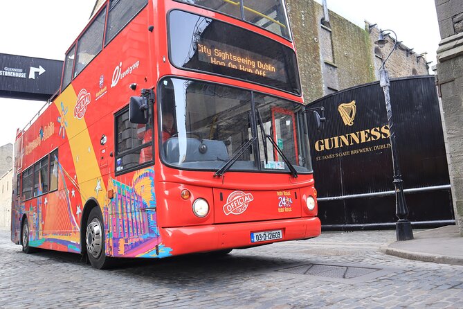 City Sightseeing Dublin Hop-On Hop-Off Bus Tour - The River Liffey, EPIC, and modern Dublin