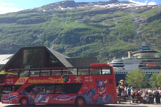 City Sightseeing Geiranger Hop-On Hop-Off Bus Tour - Audio commentary, seats, and comfort