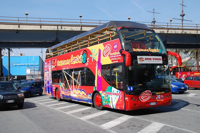 City Sightseeing Genoa Hop-On Hop-Off Bus Tour - Stops 3 and 4: Via Garibaldi and Piazza De Ferrari