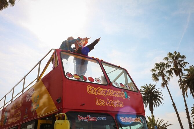 City Sightseeing Hop-On Hop-Off Bus Tour with Audio Guide - Hollywood Red Route: movie landmarks and Sunset Strip
