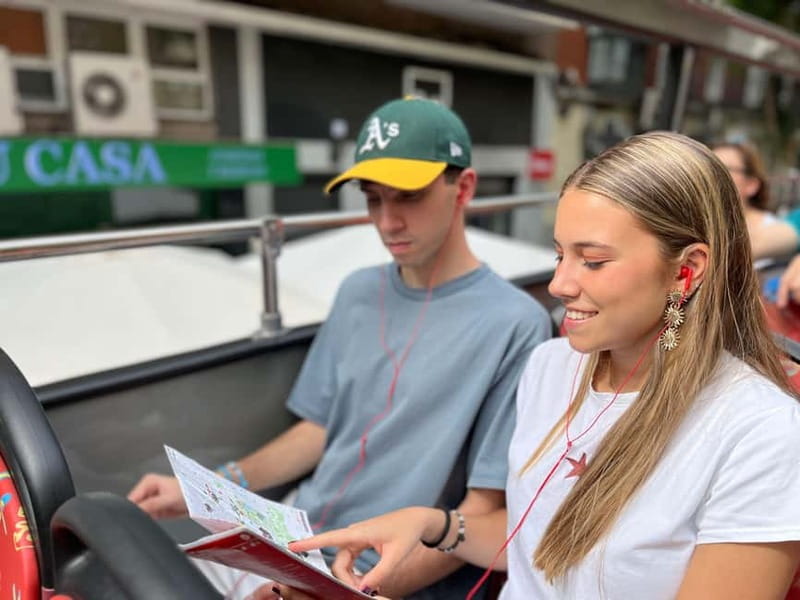 City Sightseeing Madrid Panoramic Bus Tour & Bookable Extras - The Red Route and Madrid’s art district