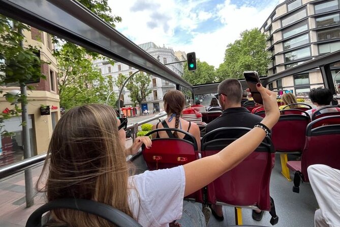 City Sightseeing Madrid Panoramic Bus Tour - Starting with the Red Historical Route