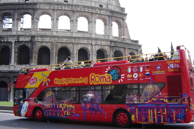 City Sightseeing Rome Hop-On Hop-Off Bus Tour - Stop 3: Colosseum area, currently suspended