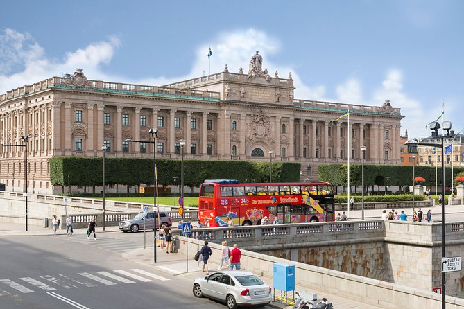 City Sightseeing Stockholm Hop-On Hop-Off Bus - Start at Karl XII’s torg for the classic city view