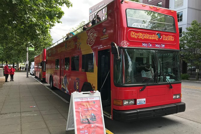 CitySightseeing Seattle Hop-On Hop-Off Bus Tour + Bookable Extras - Stop 1: Space Needle and Broad Street