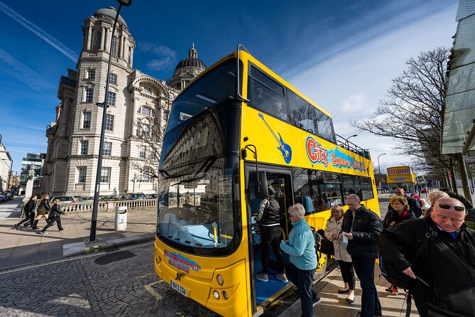Ciy Explorer: Hop On Hop Off Liverpool Sightseeing Bus Tour - St Luke’s Bombed Out Church and Chinatown
