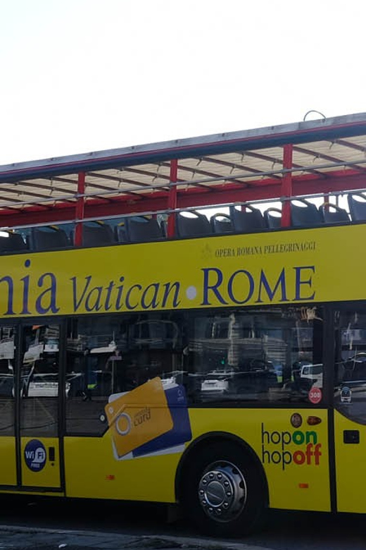 Combo Ticket Rome: Vatican & Rome Hop-On Hop-Off Bus - Key points to know before you board
