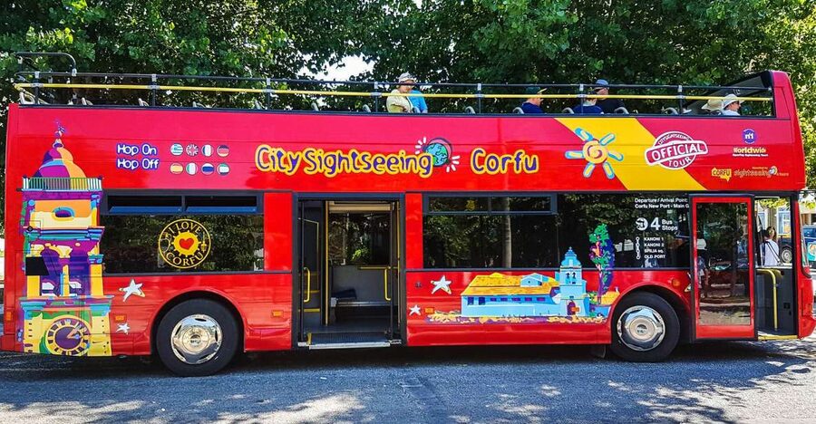 Corfu: City Sightseeing Hop-On Hop-Off Bus Tour - Kanoni route: the best all-around introduction