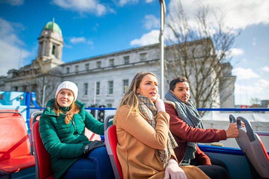 Cork City Hop On/Off Open Top Bus Tour - The Victorian Quarter and Cork’s city streets