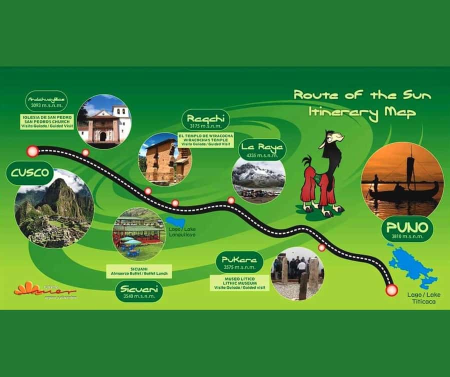 Cusco: Bus Turistico Puno Cusco con Tour y Buffet - Pukara and the older cultures of the highlands