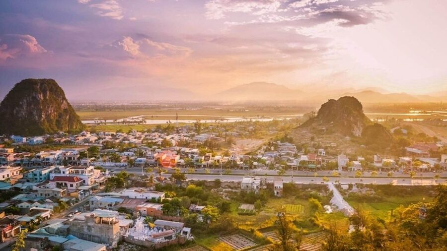 Da Nang Sightseeing Bus City Tour - Marble Mountain at 9:45 AM