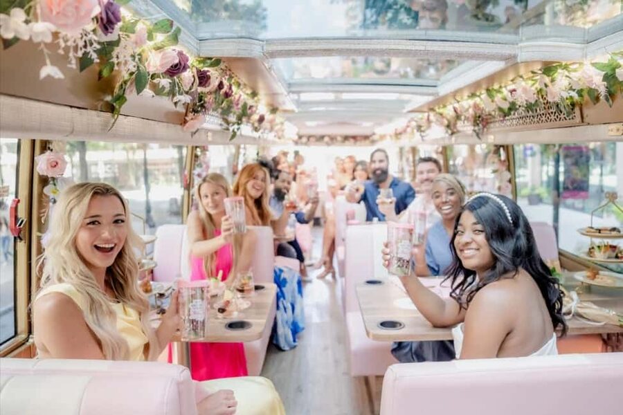 Dallas: Tea Around Town Bus Tour with Treats - Key points at a glance