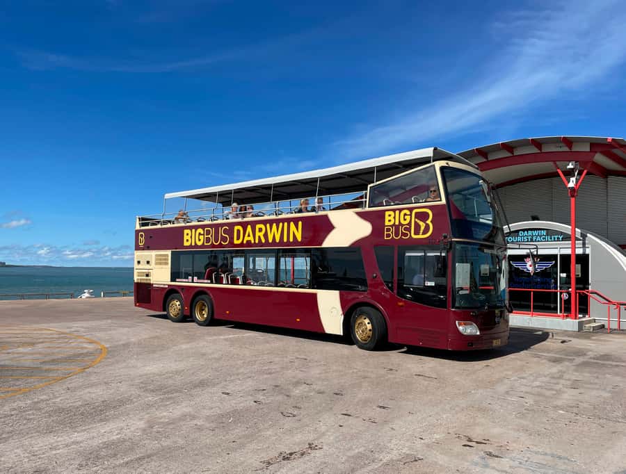 Darwin: Big Bus Open-Top Hop-on Hop-off Tour - Key points to know before boarding