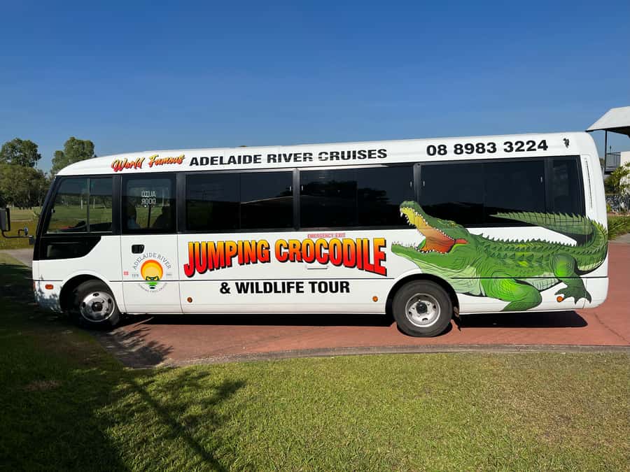 Darwin: The Croc Bus to the Famous Jumping Crocodile Cruise - Humpty Doo and the 13-meter Boxing Crocodile
