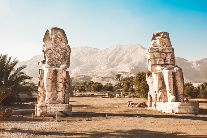 Day Tour To Luxor from Hurghada by Bus with Lunch - Colossi of Memnon: a quick stop with a huge scale