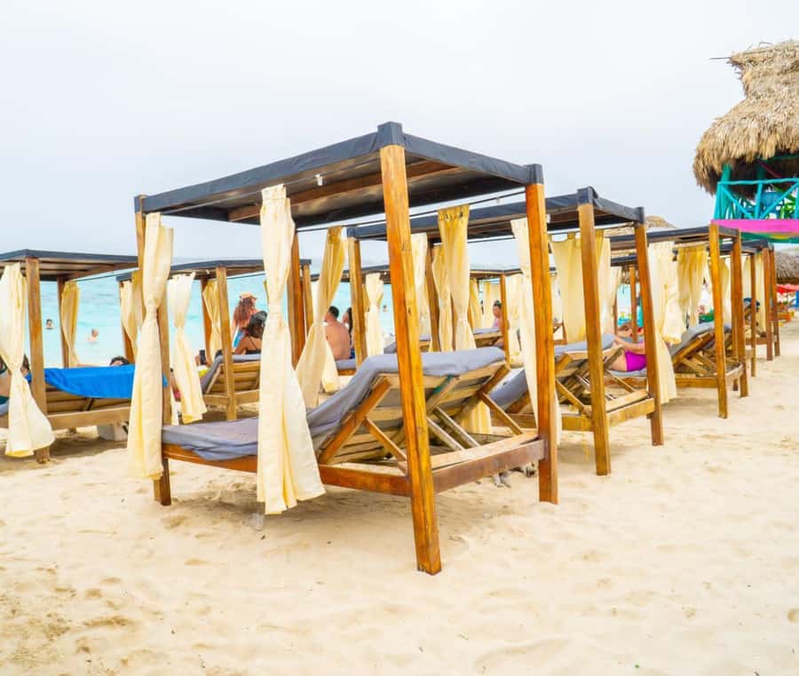 Daytour to Playa Tranquila VIP with Parasols, Lunch by bus! - Returning to Cartagena and the Clock Tower