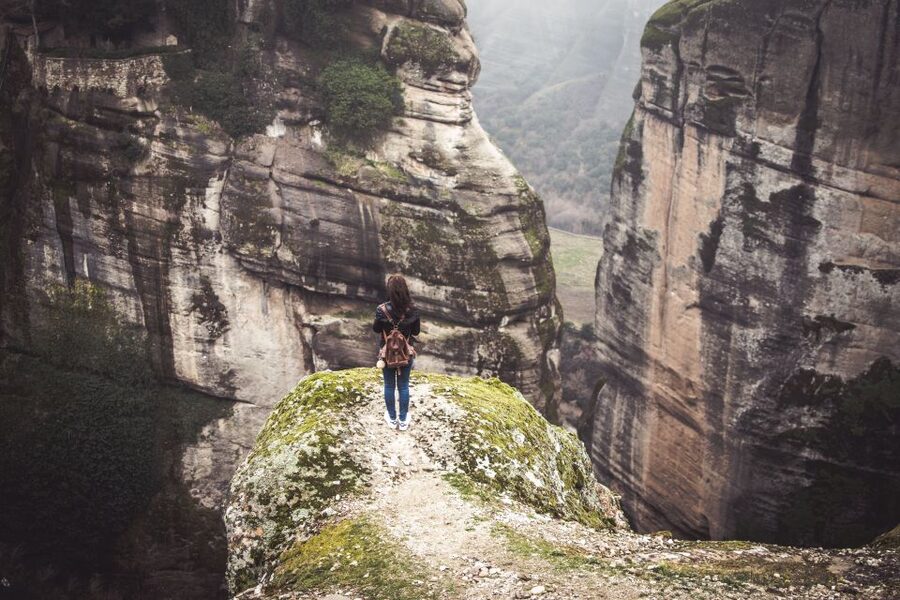 Delphi and Meteora: 2-Day Bus Tour from Athens - Meteora’s monasteries above the rocks