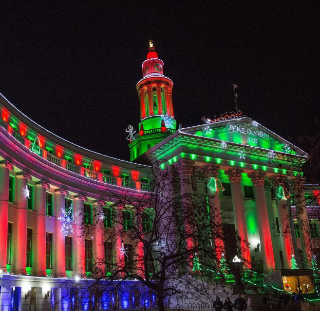 Denver: Holiday Lights & Sights Bus Tour - Union Station, the D&F Tower, and McGregor Square
