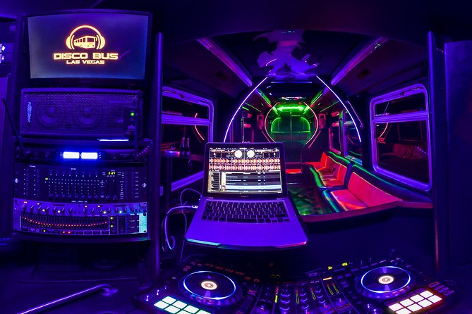 Disco Party Bus Photo Tour - Starting at Your Strip Hotel