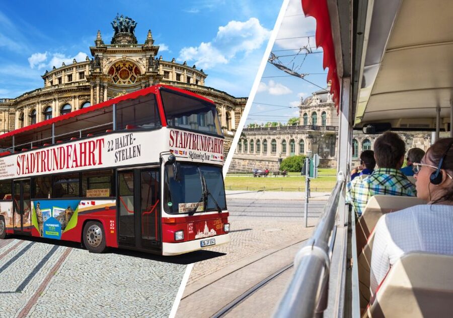 Dresden: 1-Day Hop-On-Hop-Off Bus Tour - Starting at Postplatz and the Zwinger