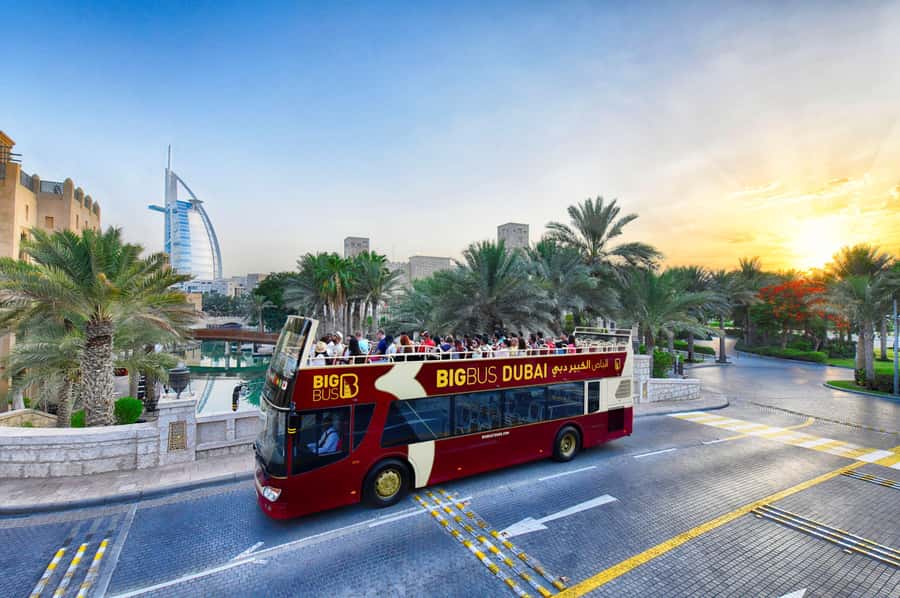 Dubai: Big Bus Hop-On Hop-Off Tour & Optional Dhow Cruise - Key points at a glance