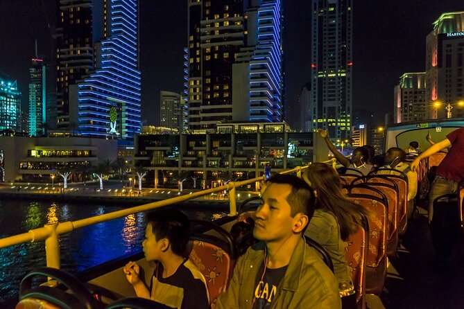 Dubai HOHO Bus Tour, Dhow Cruise & Lost Chambers Aquarium Options - Blue Route: the Palm, Marina, and JBR