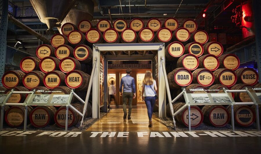 Dublin: Guinness Storehouse Ticket & Hop-on Hop-off Bus Tour - The Guinness Storehouse, seven floors of stout culture