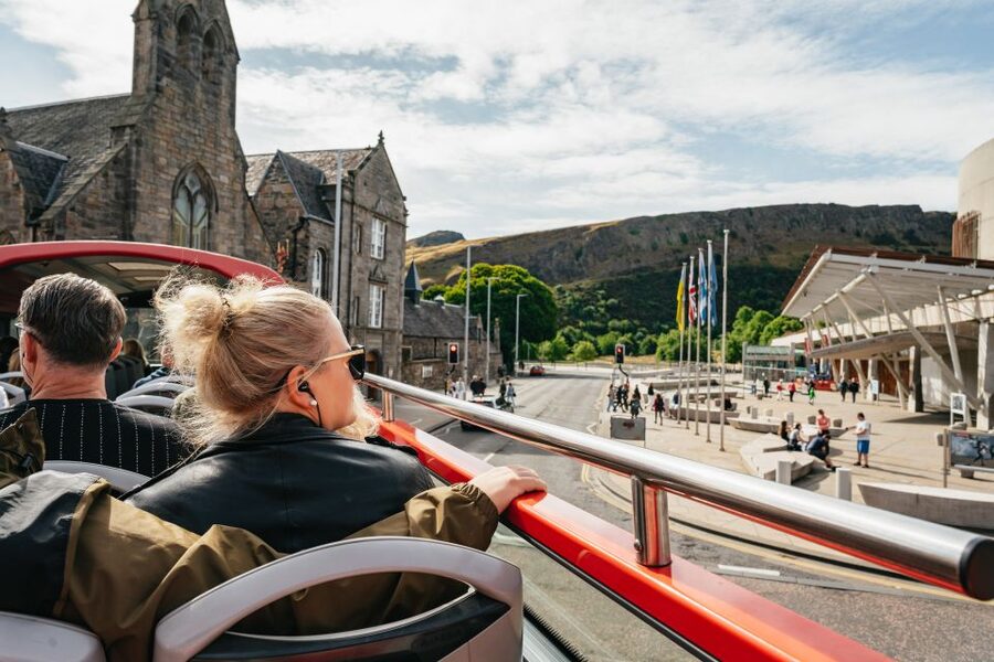 Edinburgh: City Sightseeing Hop-On Hop-Off Bus Tour - Canongate, Holyrood Palace, and Dynamic Earth