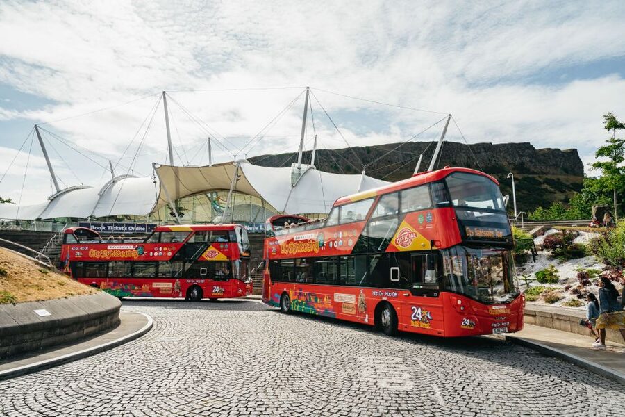 Edinburgh: City Sightseeing Hop-On Hop-Off Bus Tour - Waterloo Place and the New Town