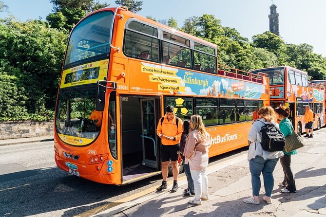 Edinburgh Hop-On Hop-Off Britannia Tour - Fishmarket Square: a short stop with route value