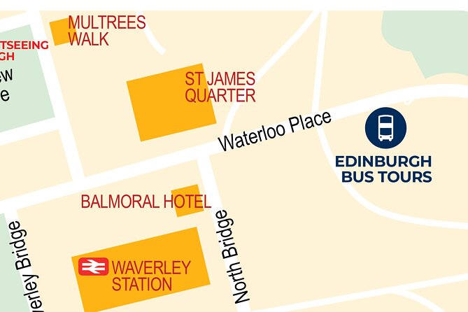 Edinburgh Hop-on Hop-off City Tour with Live Guide - Starting near Waterloo Place and Calton Hill