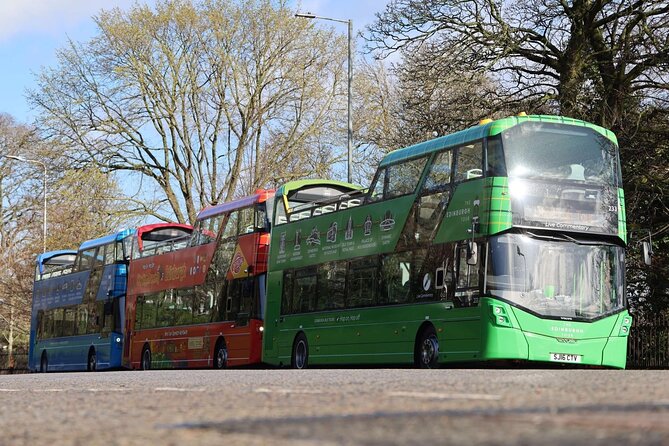 Edinburgh Hop-on Hop-off City Tour with Live Guide - Stops 1 to 4: Princes Street, St Andrew Square, and the terraces