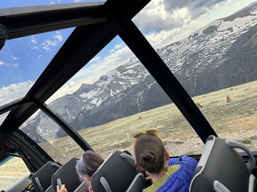 Estes Park: Rocky Mountain National Park Glass-Top Bus Tour - Sunset and stars at 6:30pm