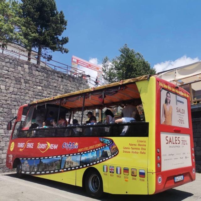 Etna Tour by Panoramic Bus - Etna Sud at 1,900 meters