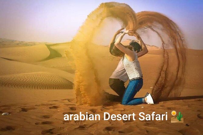 Evening Desert Safari Dubai with BBQ Dinner (Pick Up By Bus) - The Bedouin-style camp after dark