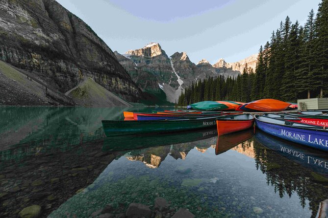 Explore Moraine and Louise Roundtrip from Banff Shared Bus Tour - Key points to know before booking