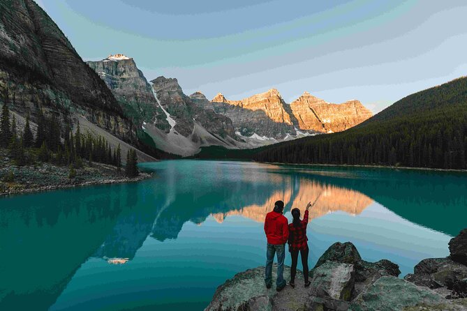 Explore Moraine and Louise Roundtrip from Banff Shared Bus Tour - The Brewster bus setup from Banff
