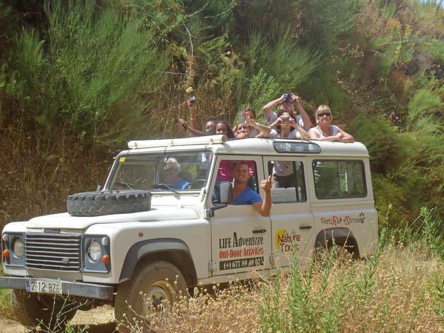 Explore the Nerja National Park nature in our open-top jeeps - What Michael and the guides add to the drive