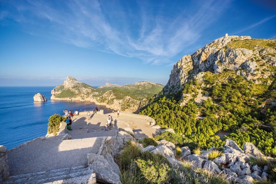 Formentor: Xperience Bus and Boat Tour from the North - Es Colomer and the first great view