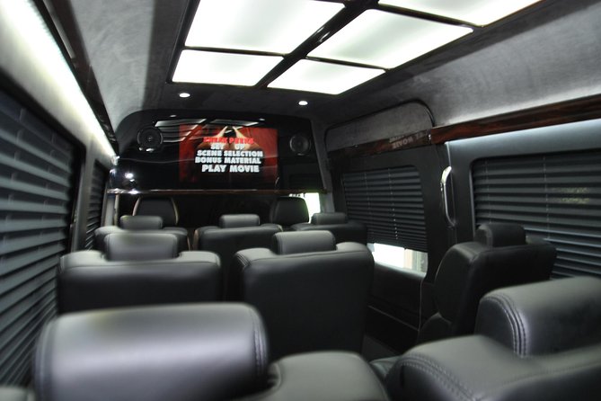 Fort Lauderdale Private Party bus - Inside the 14-passenger Mercedes Sprinter