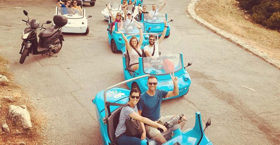 French Riviera Guided Tour by Exclusive Open Top Car - Mont Alban and the First Riviera Views