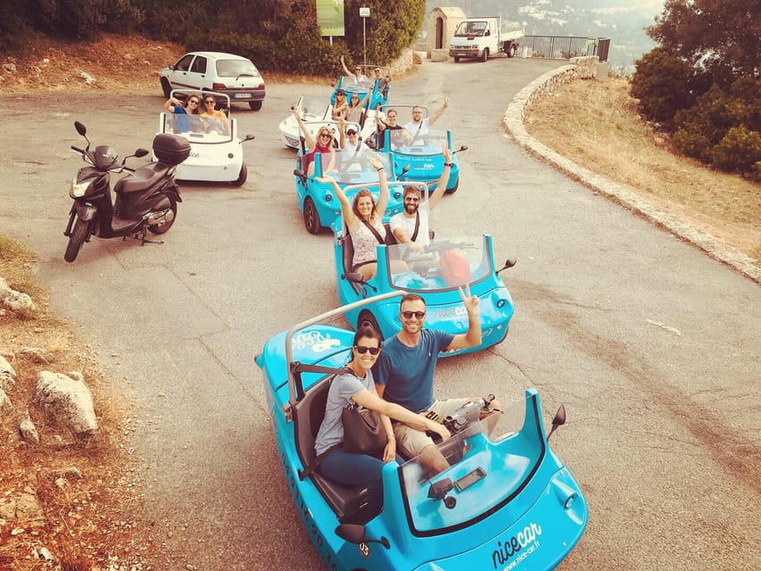 French Riviera Guided Tour by Exclusive Open Top Car - Villefranche-sur-Mer and the Coastal Road
